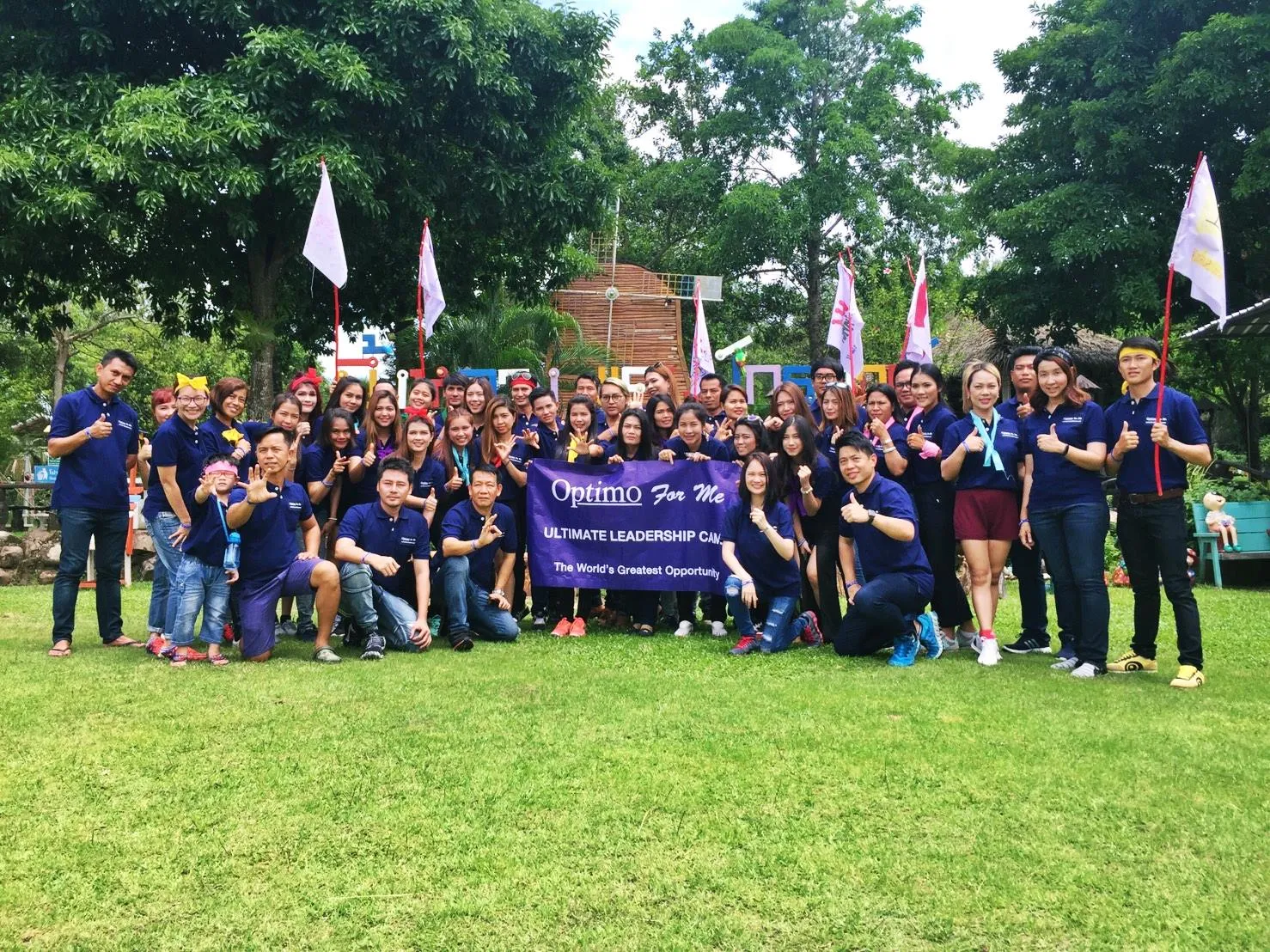 Optimo Group - สัมมนา 65 ท่าน ที่ผึ้งหลวง แคมป์กราวด์ แก่งหินเพิง ปราจีนบุรี