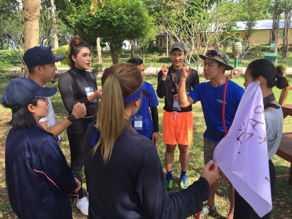 Optimo Ultimate Leadership Camp ที่ผึ้งหลวง แคมป์กราวด์ แก่งหินเพิง ปราจีนบุรี