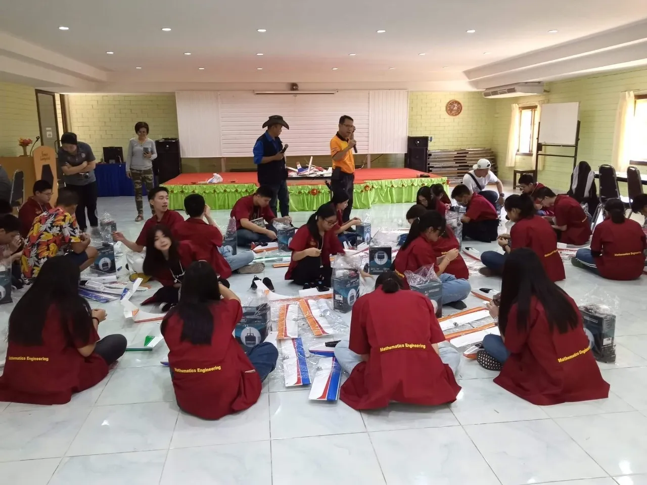 โรงเรียนสาธิต มศว ประสานมิตร - ค่ายวิศวกรรม ที่ผึ้งหลวง แคมป์กราวด์ แก่งหินเพิง ปราจีนบุรี